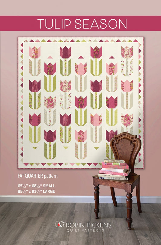Tulip Season Quilt Pattern , quilting and craft projects