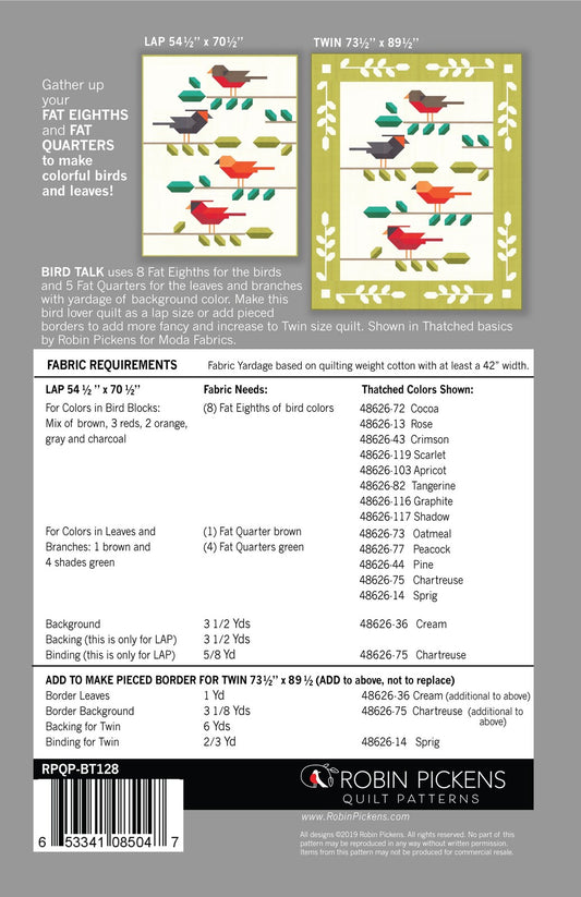 Bird Talk Quilt Pattern , quilting and craft projects