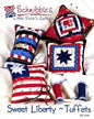 Schnibbles - Sweet Liberty Tuffets Pincushions Pattern , quilting and craft projects