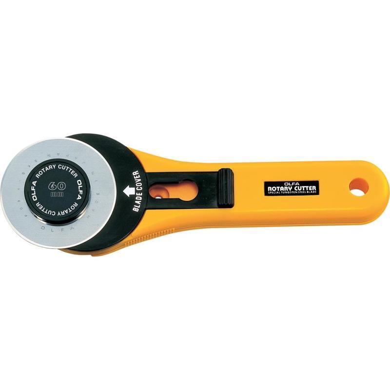 OLFA 60 mm Rotary Cutter RTY3 , quilting and fabric cutting