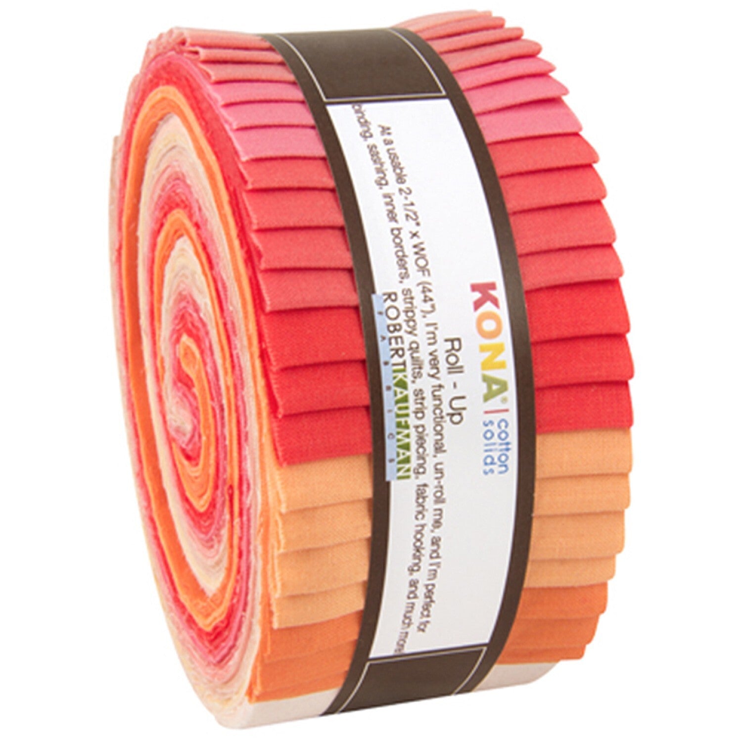 Kona Cotton 2.5 in Strips – Blushing Bouquet | 40 Precut 2½″ Strips for patchwork, quilting and sewing
