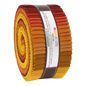 Kona Cotton Jelly Roll – Autumn Hues | 40 Precut 2½″ Strips for patchwork, quilting and sewing