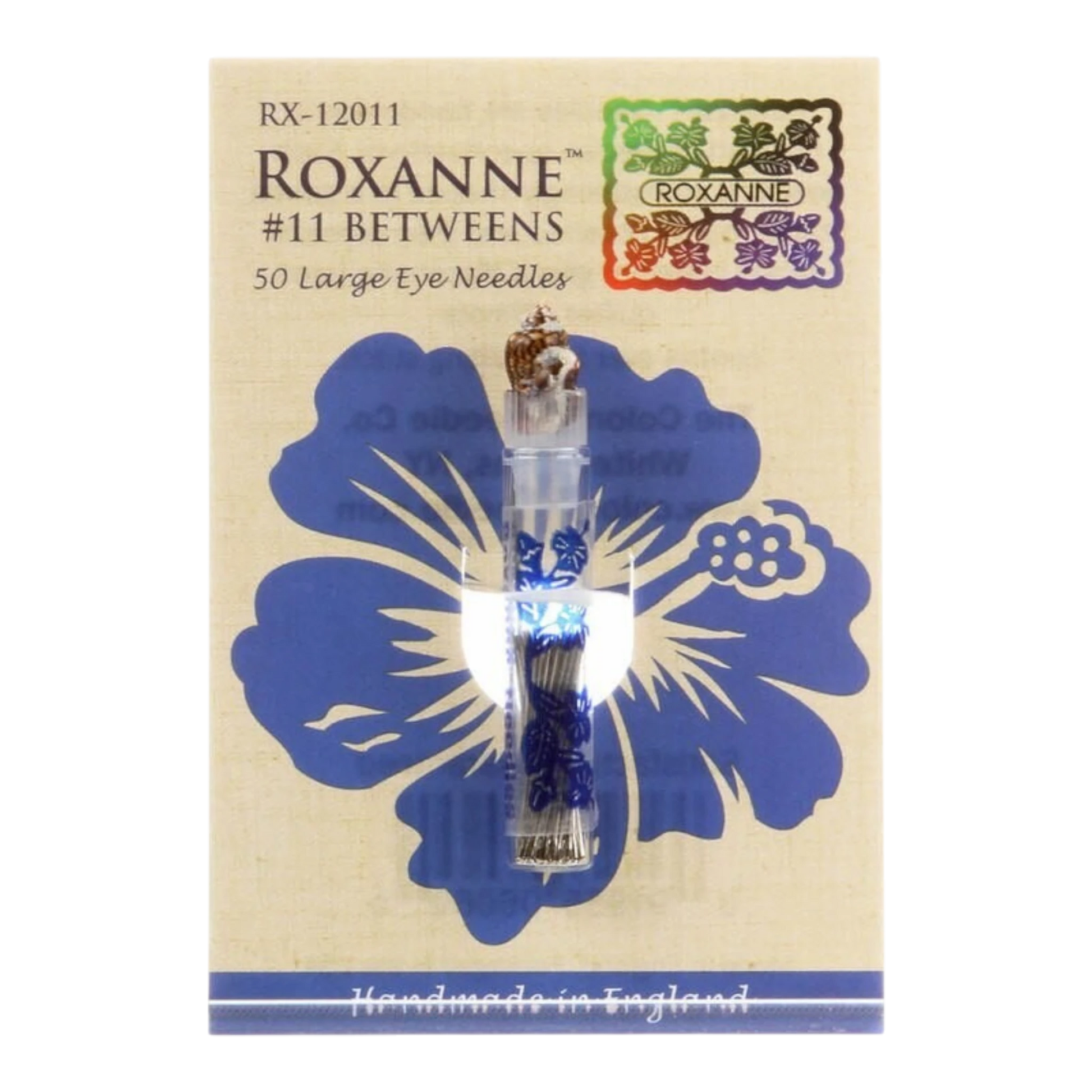Roxanne Between / Quilting Needle Size 11 - 50 pc , quilting and needlework