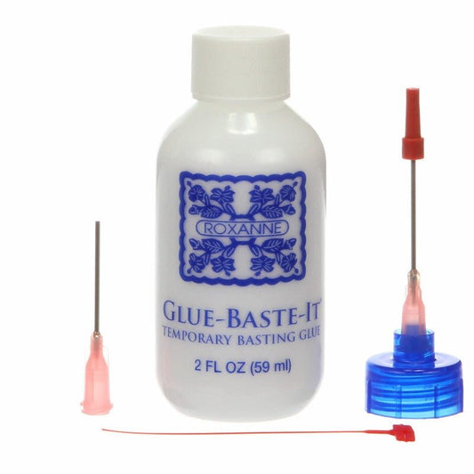 Roxanne Glue Baste It - 2 oz (59ml) for applique, sewing and craft projects