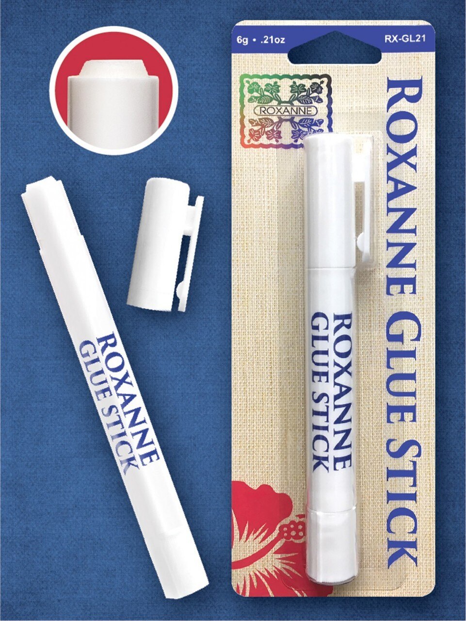 Roxanne Glue Baste It .21oz for applique, sewing and craft projects