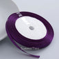 6mm single-sided satin ribbon in Purple, sold by the yard — S-04-006-ZI-1