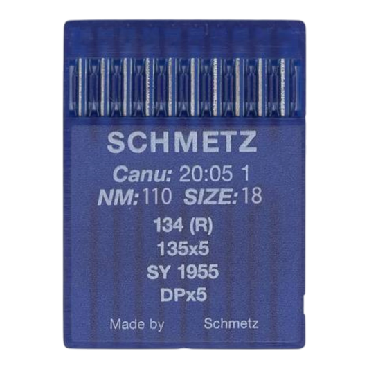 Schmetz Longarm Machine Needles Size 18/110 10 Pack , quilting and needlework
