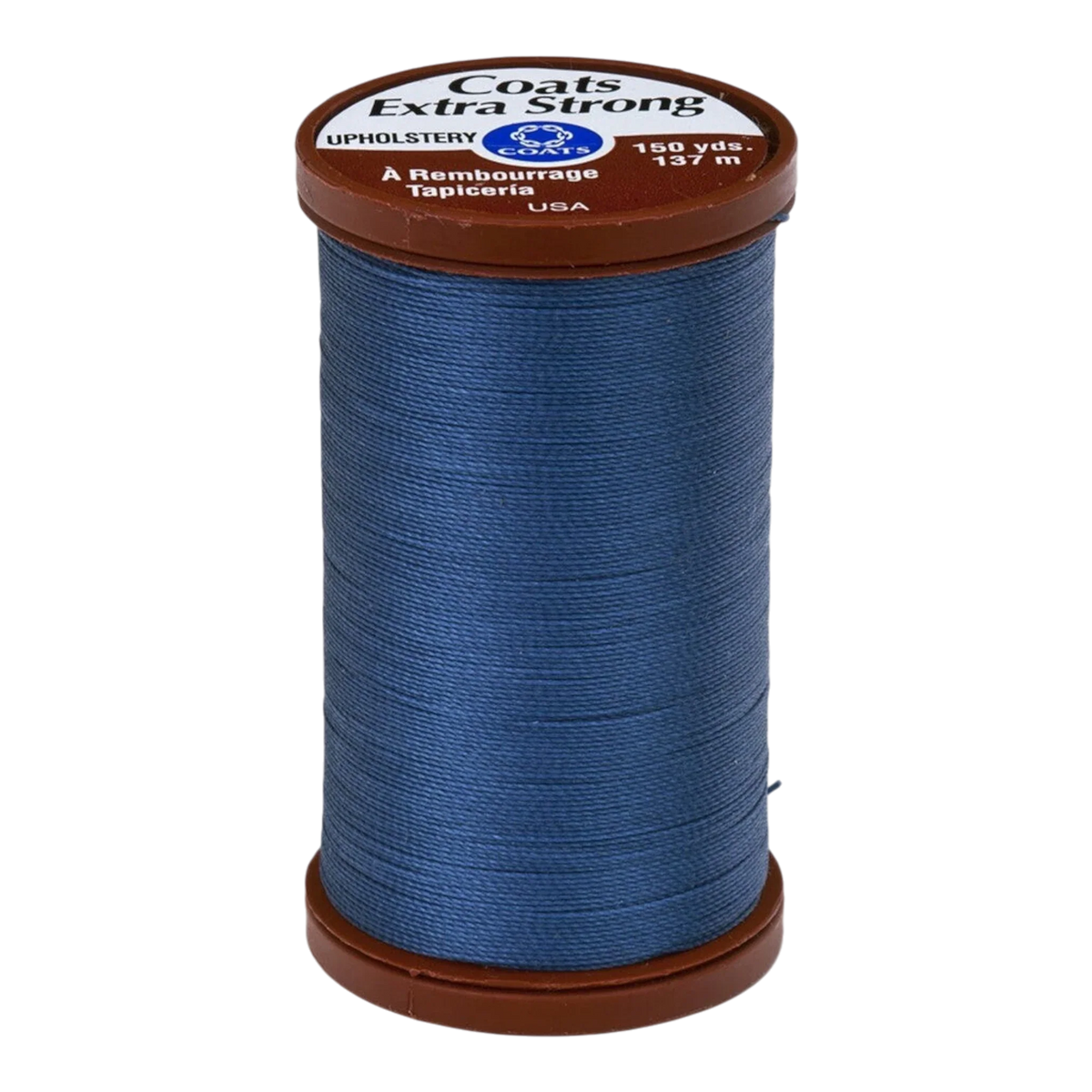 Coats Extra Strong Upholstery Thread 150yd Soldier Blue