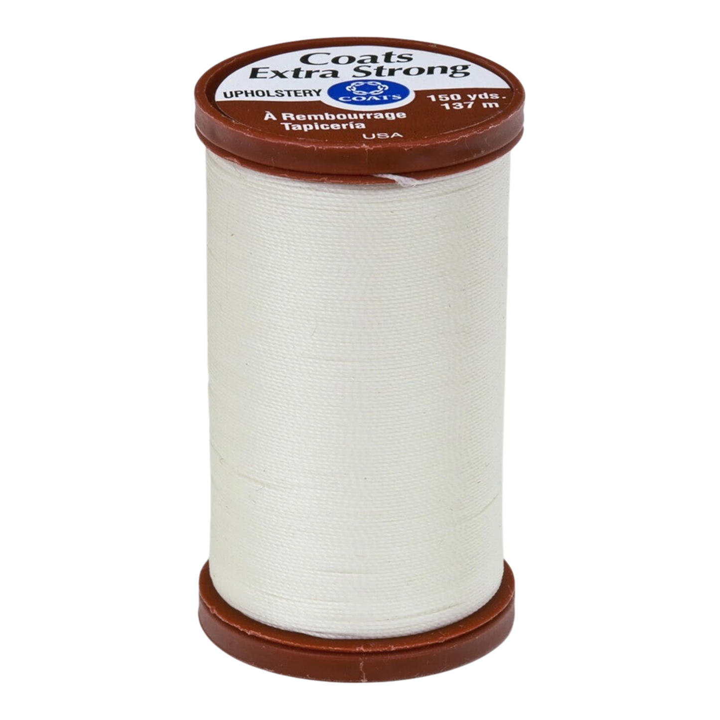 Coats Extra Strong & Upholstery Thread 150 yds - Natural , piecing and stitching
