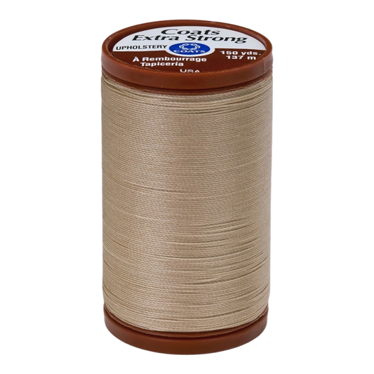 Coats Extra Strong & Upholstery Thread 150 yds - Hemp , piecing and stitching