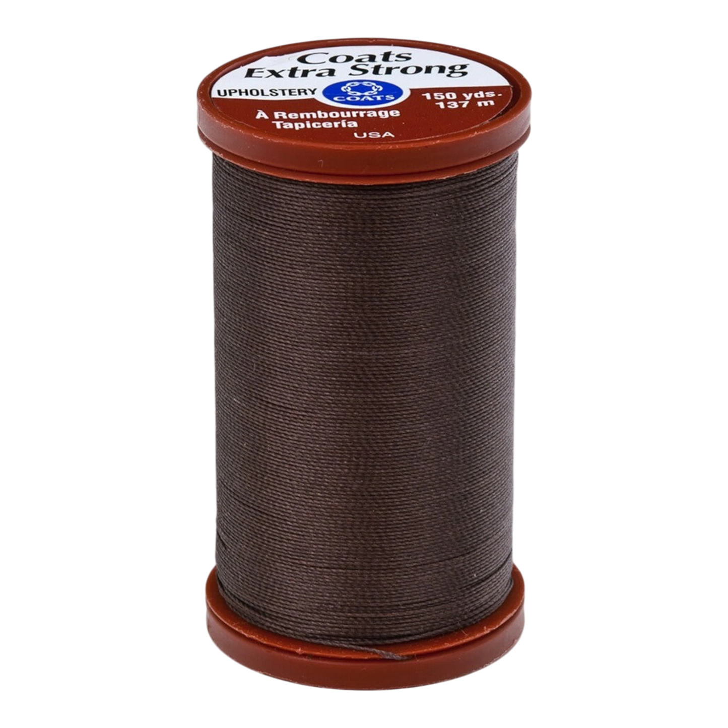 Coats Extra Strong & Upholstery Thread 150 yds - Chona Brown , piecing and stitching