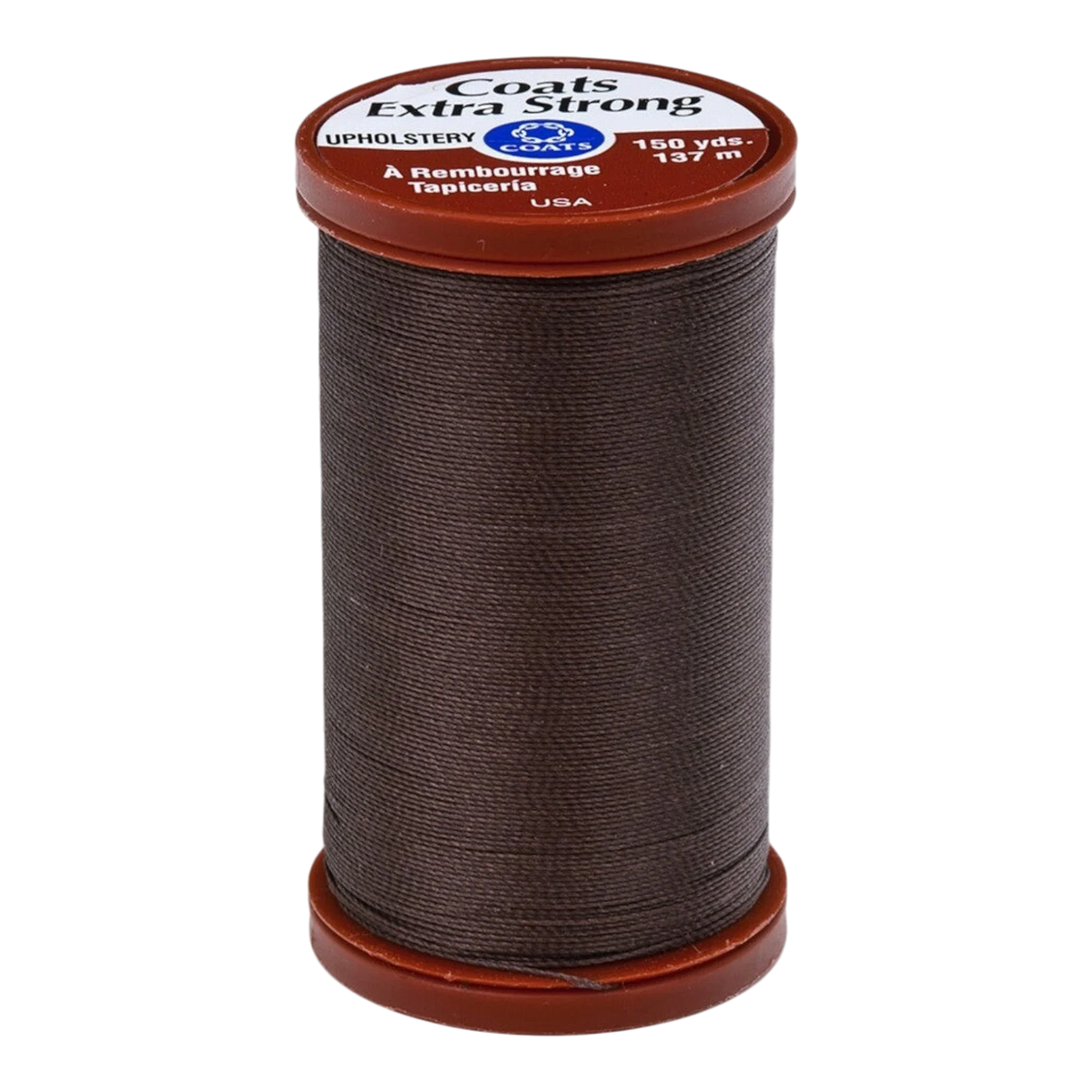 Coats Extra Strong Upholstery Thread 150yd Chona Brown