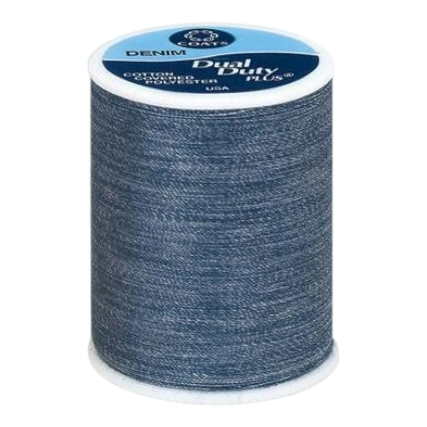 Coats Denim Thread 125 yds Denim Blue , piecing and stitching