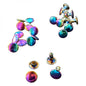 Iridescent Rainbow Double Cap Rivets sewing and quilting product