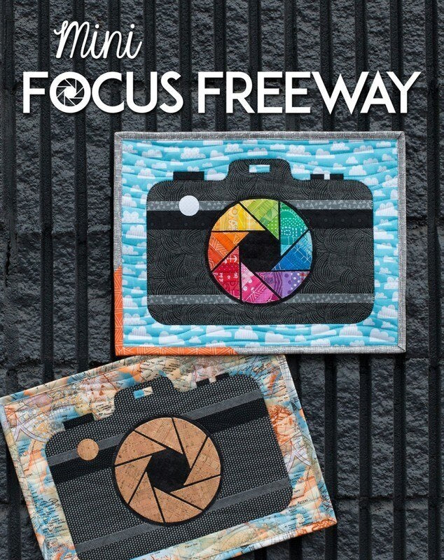 Mini Focus Freeway Mini Wall Hanging Pattern , quilting and craft projects