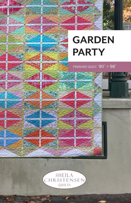 Garden Party Quilt Pattern by Sheila Christensen Quilts , quilting and craft projects