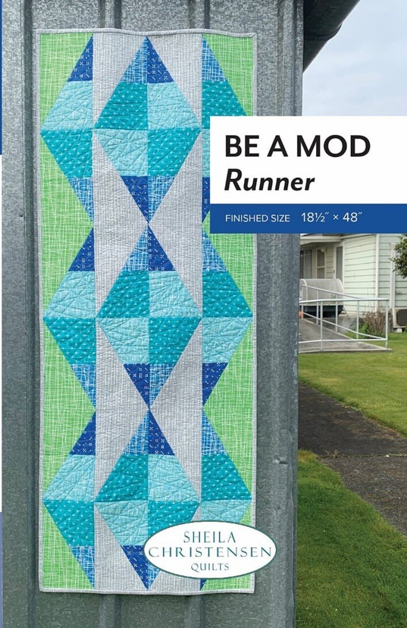 Be a Mod Runner Pattern , quilting and craft projects