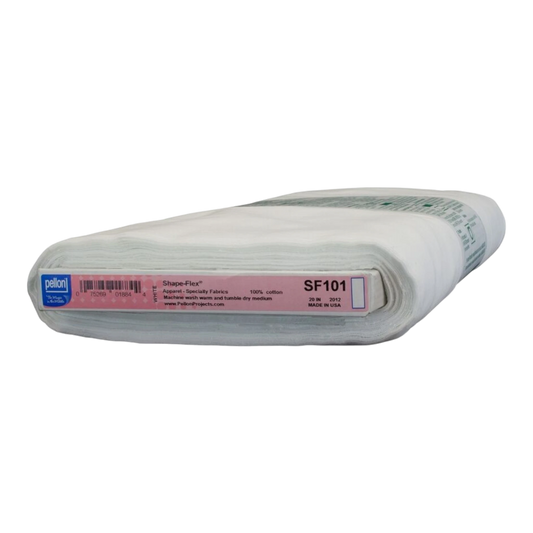 Pellon SF101 Shape-Flex Fusible Interfacing - Bolt 10 yards for applique, sewing and craft projects