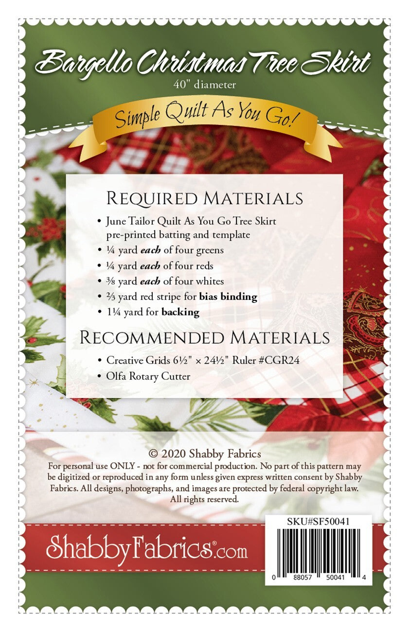 Bargello Christmas Tree Skirt Pattern , quilting and craft projects