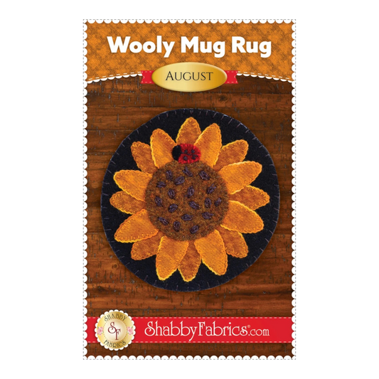 Wooly Mug Rug August Pattern