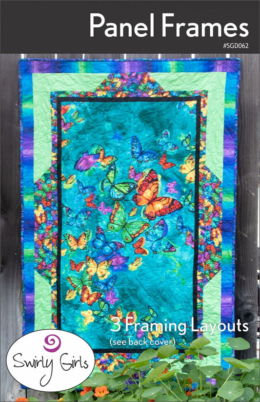 Panel Frames Pattern for patchwork, quilting and sewing