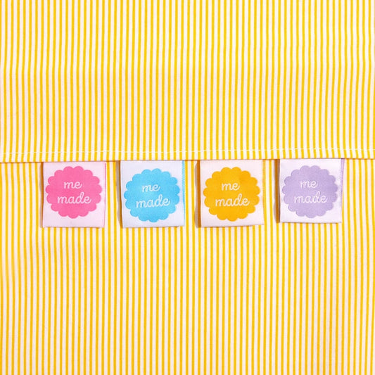 SOHMO - Sew-in Labels - Me Made Scallop Round sewing and quilting product