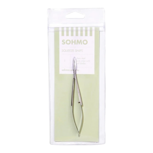 SOHMO - Go-To Scissors - SQUEEZE SNIPS , quilting and fabric cutting