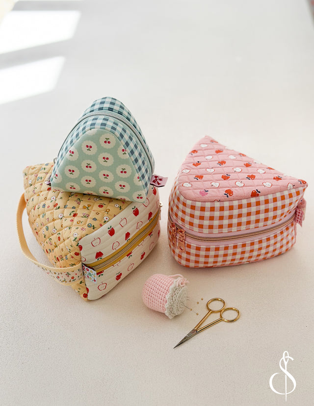 Sweet Slice Pouches Pattern – project example 1
