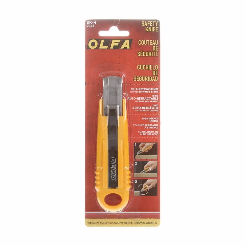 Olfa Self Retracting Safety Knife SK4 sewing and quilting product