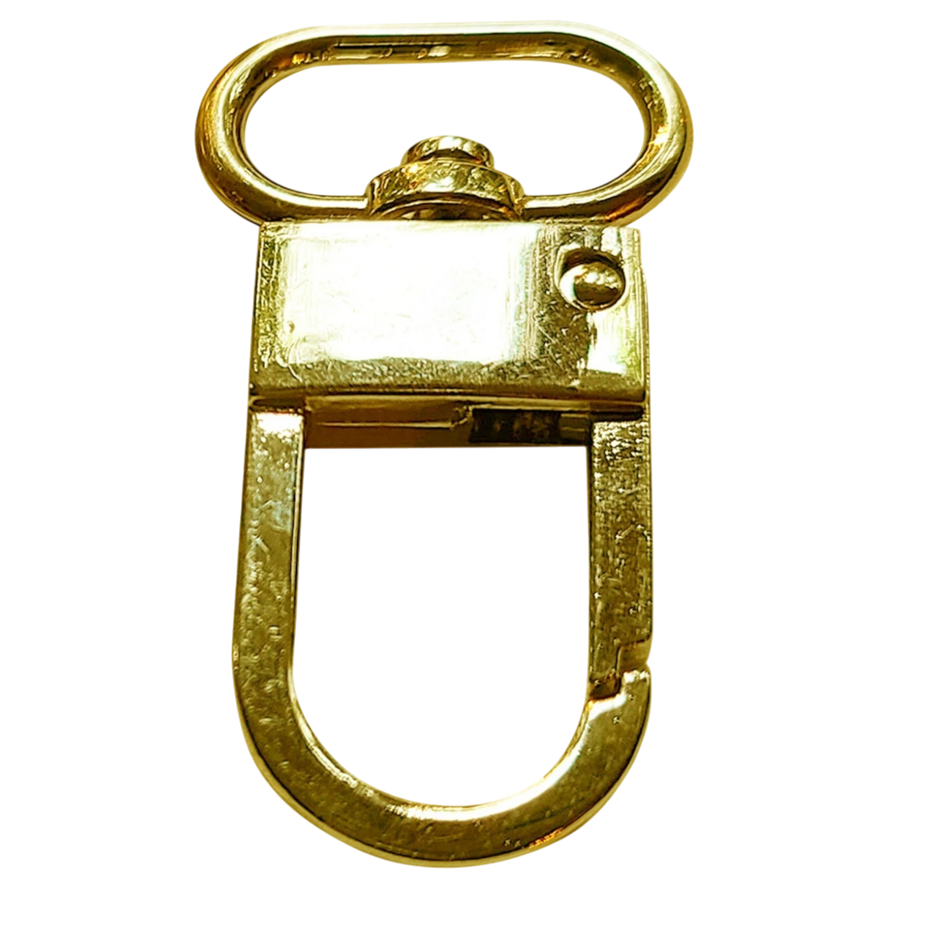 SKD - 3/4-inch wide Zipper Lock - Brass for bag making and sewing projects