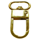 SKD - 3/4-inch wide Zipper Lock - Brass for bag making and sewing projects