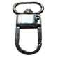 SKD - 3/4-inch wide Zipper Lock - Nickel for bag making and sewing projects