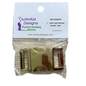SKD - 25 mm Side Release Buckle Gold for bag making and sewing projects