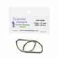 SKD - 32 mm D-Ring Brass 2pk for bag making and sewing projects