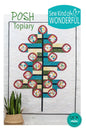 Posh Topiary Quilt Pattern by Sew Kind of Wonderful , quilting and craft projects