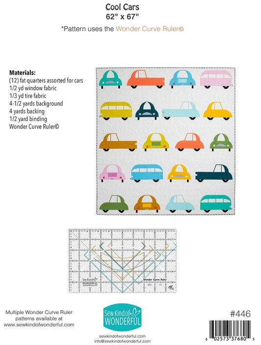 Cool Cars Quilt Pattern by Sew Kind of Wonderful , quilting and craft projects