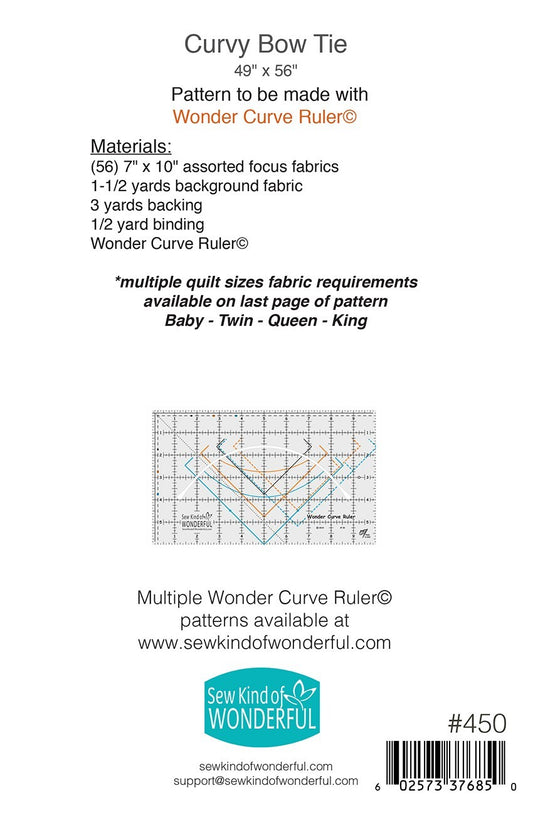 Curvy Bow Tie Quilt Pattern , quilting and craft projects