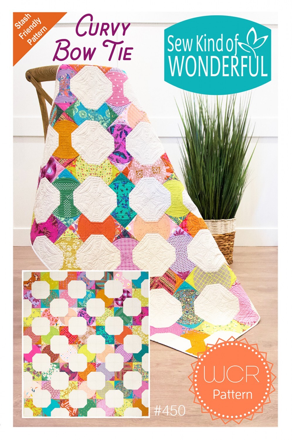 Curvy Bow Tie Quilt Pattern , quilting and craft projects