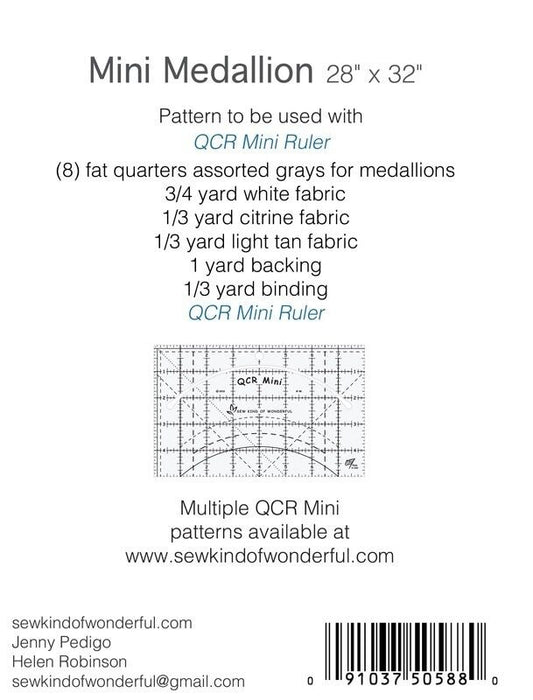 Mini Medallion Quilt Pattern by Sew Kind of Wonderful , quilting and craft projects