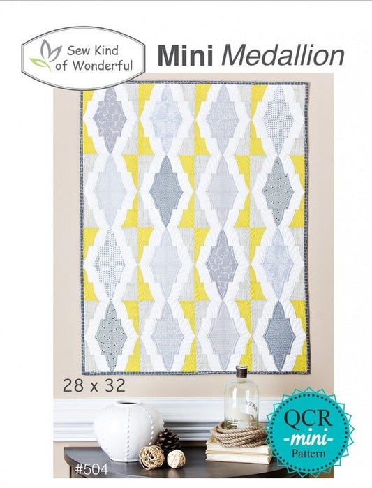 Mini Medallion Quilt Pattern by Sew Kind of Wonderful , quilting and craft projects