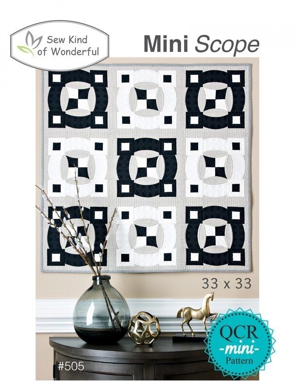Mini Scope Quilt Pattern by Sew Kind of Wonderful , quilting and craft projects