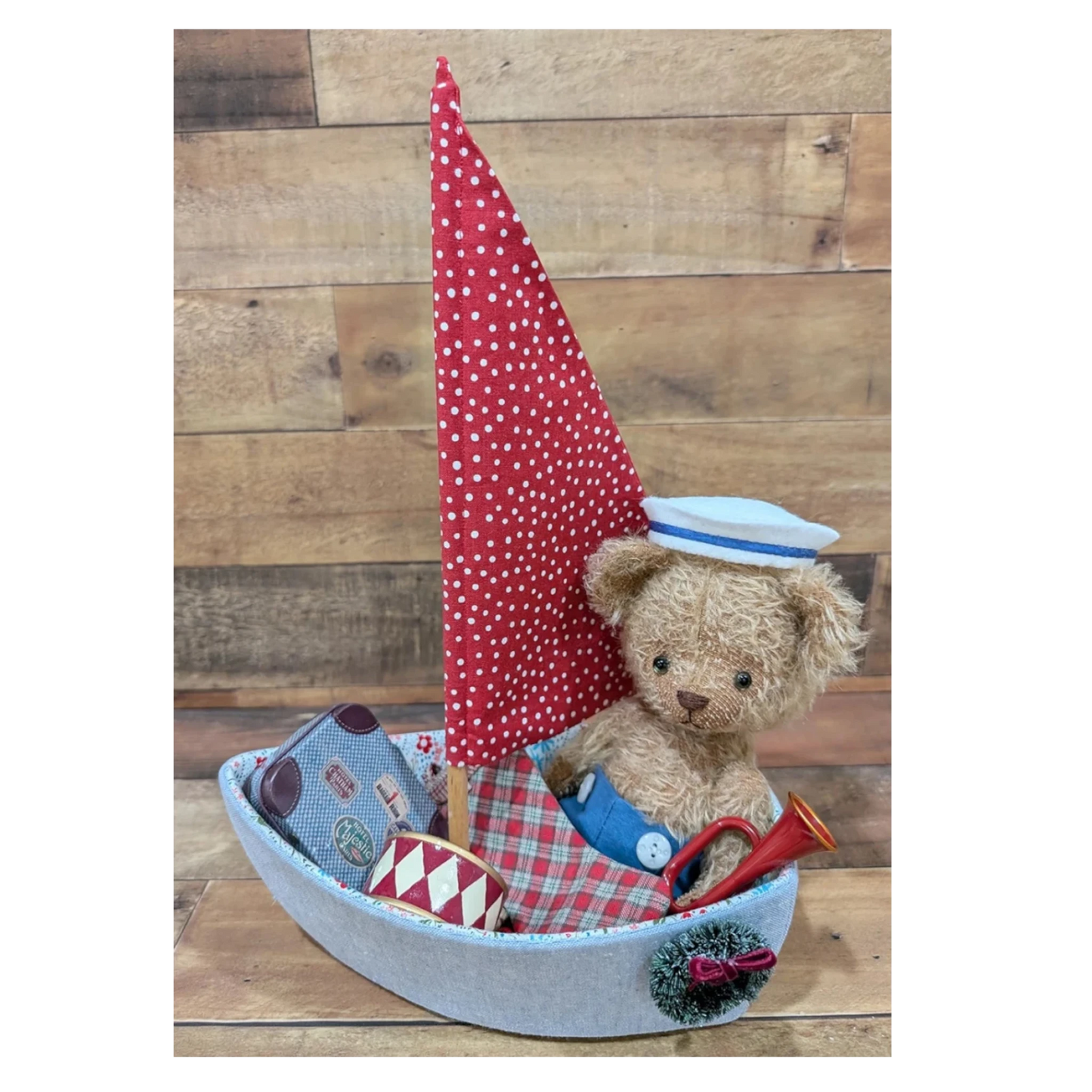 The Dory Boat: Fabric Toy Boat Pattern