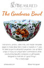 The Goodness Bowl Pattern