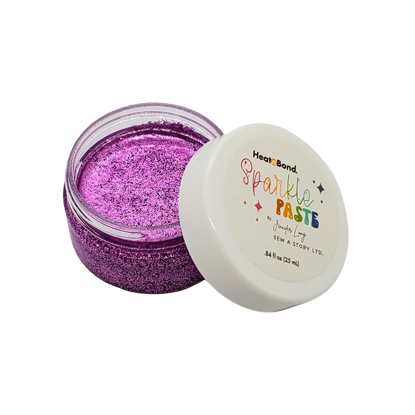 Sparkle Paste - Lilac | Soft Purple Pastel Glitter Texture Gel for Stenciling & Crafts
