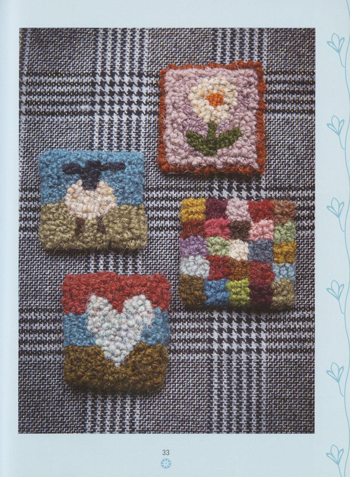 Yarn Hooking Book , quilting and craft projects