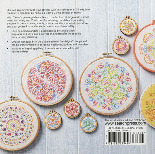 Mandalas To Embroider Book , quilting and craft projects