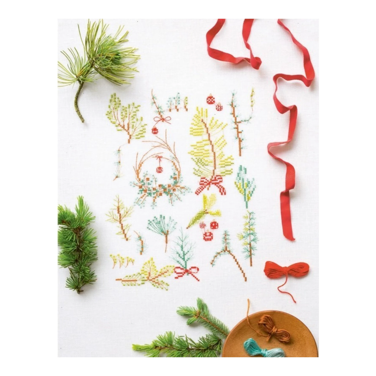 Cross Stitch Christmas Book , quilting and craft projects
