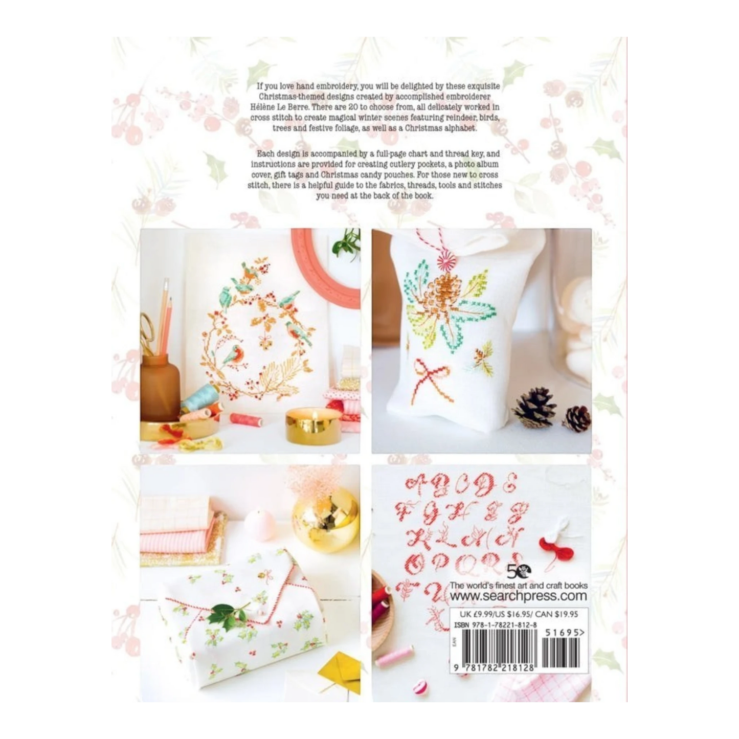 Cross Stitch Christmas Book , quilting and craft projects