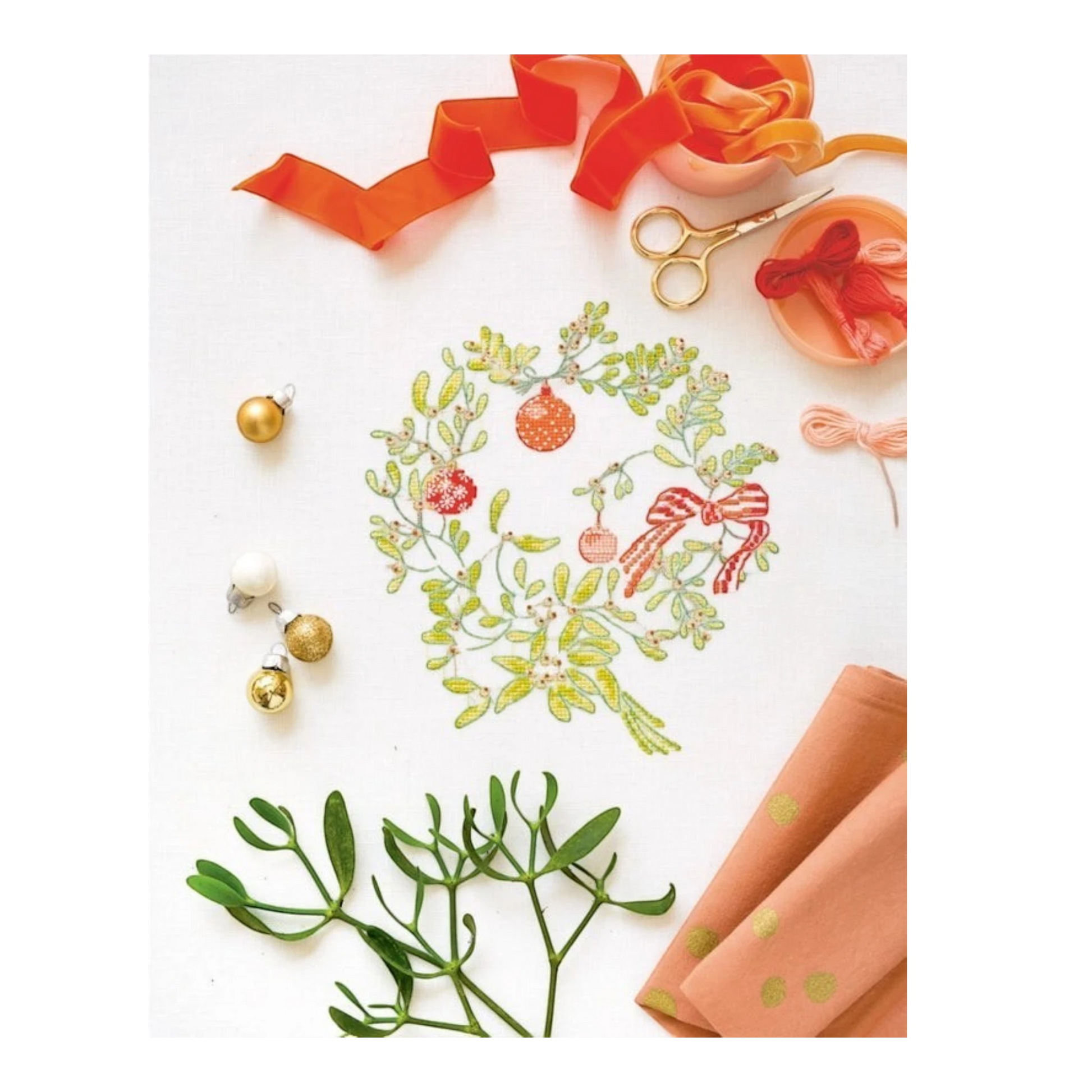 Cross Stitch Christmas Book , quilting and craft projects