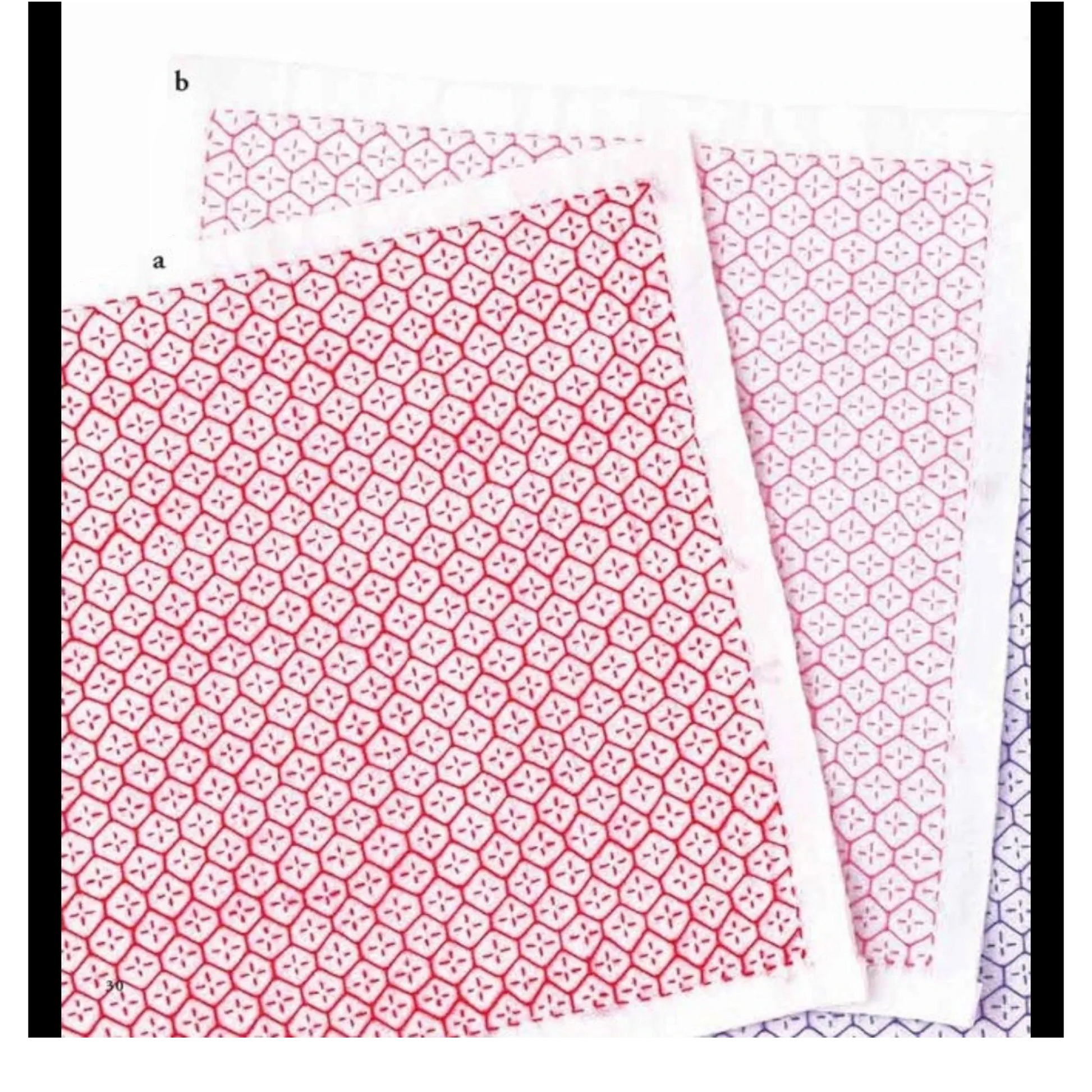 Colourful Sashiko Book by Sashikonami , piecing and stitching